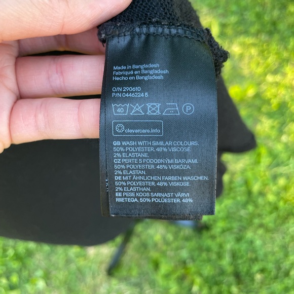 Divided Black Cardigan - Picture 5 of 8